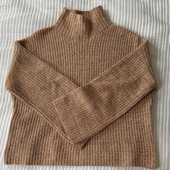 Reformation Sweaters - Reformation Tan Turtleneck Sweater